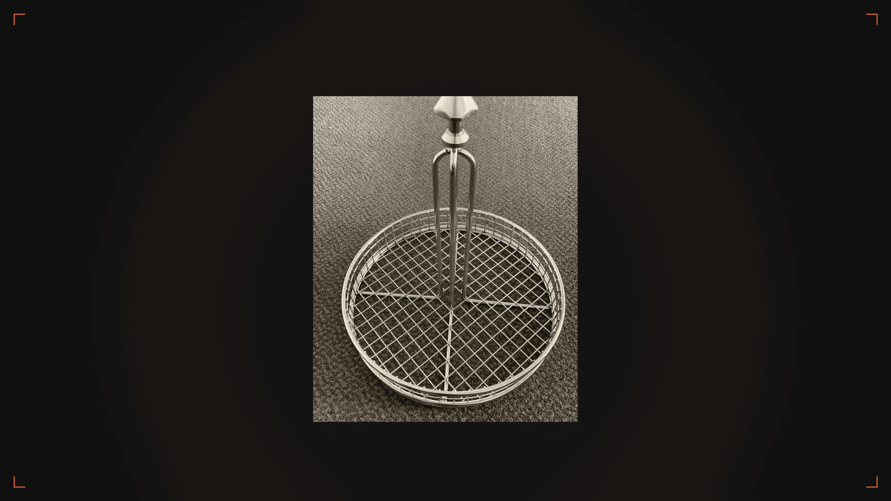 Custom-Made Wire Basket