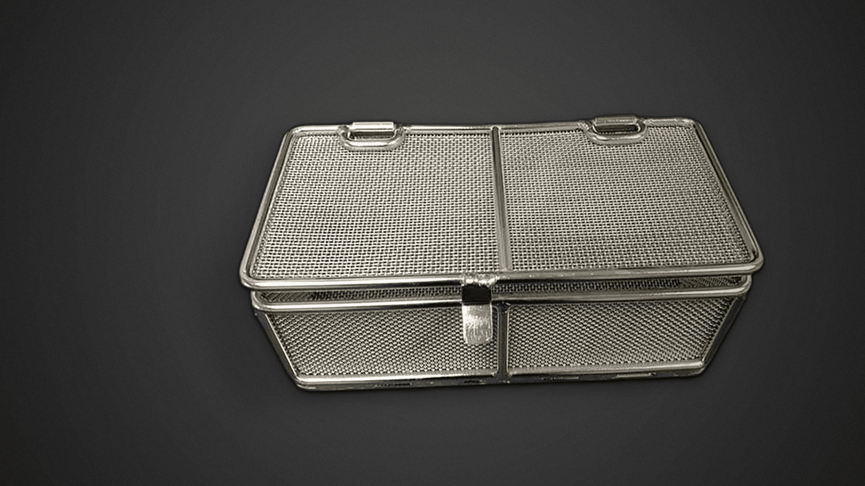 Hinged Wire Grill Box